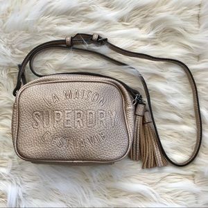 SUPERDRY Gold Crossbody Bag